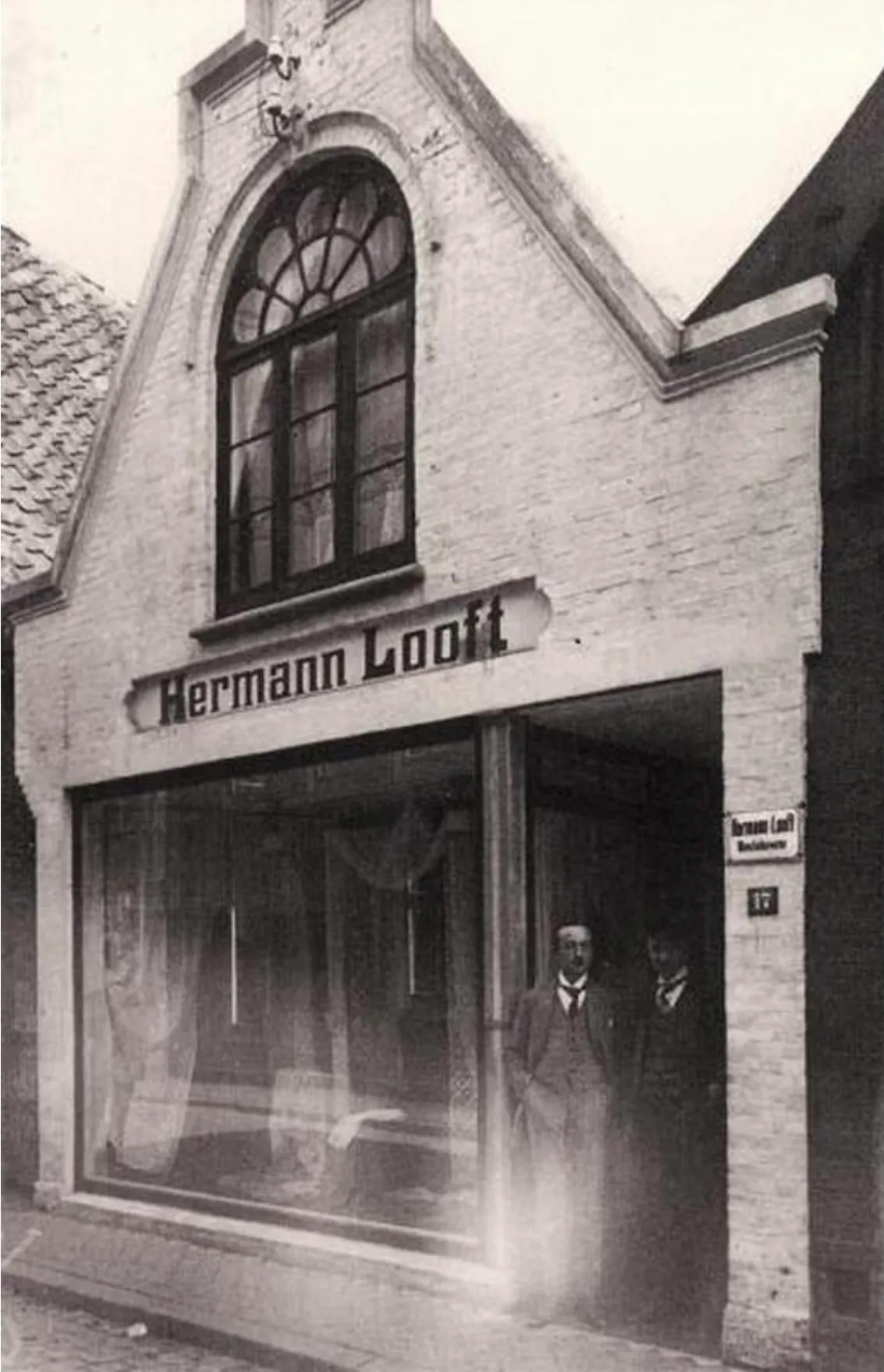 Geschäft in der Deichstraße, 1932