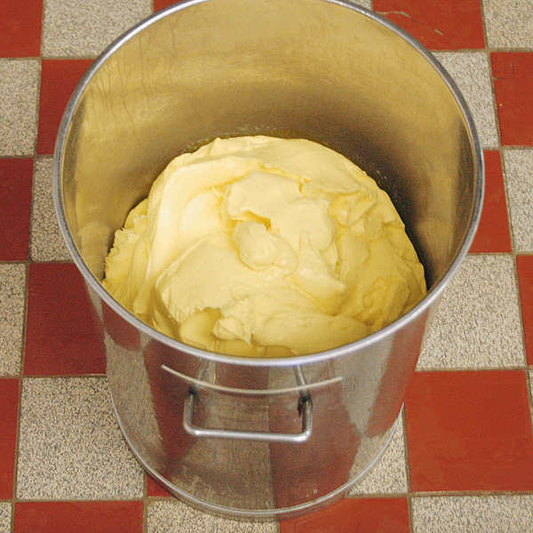 Sour cream barrel butter