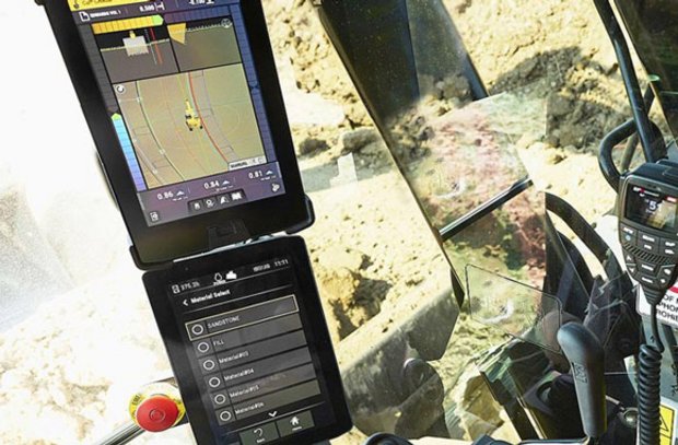 Assistenzsysteme für Bagger, Lader und Planierarbeiten