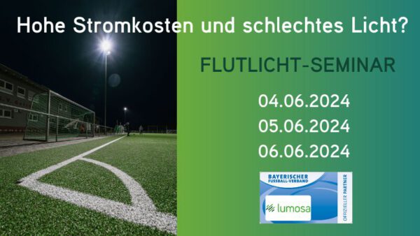 Präsenz-Seminar zum Thema LED-Flutlicht