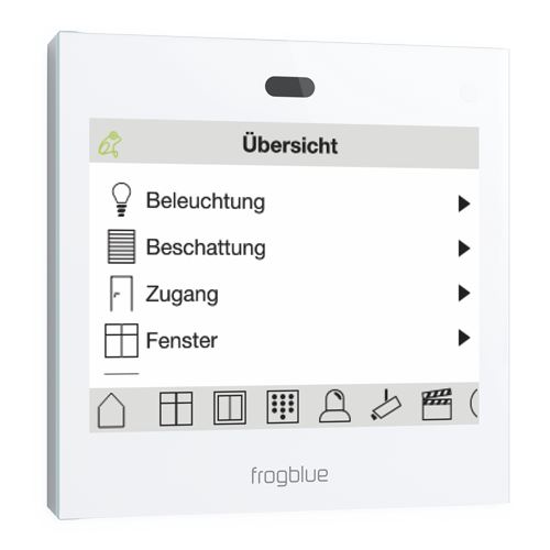 Display-Übersicht mobil
