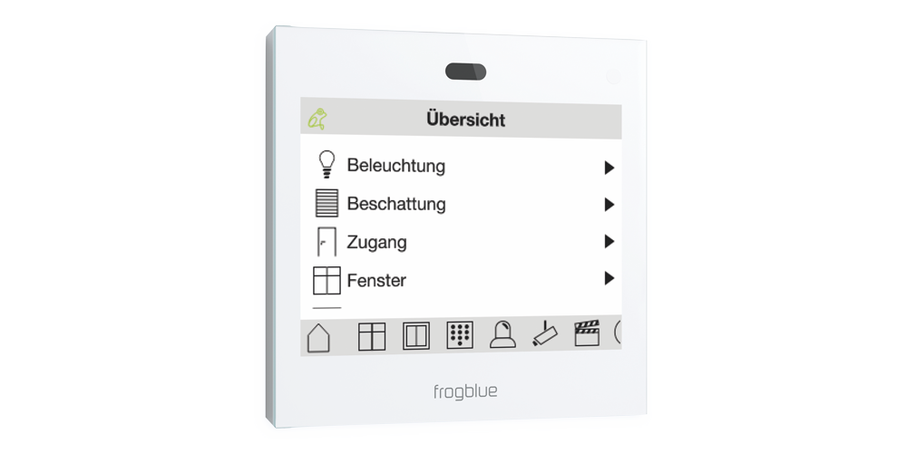 frogblue Display-Steuerung