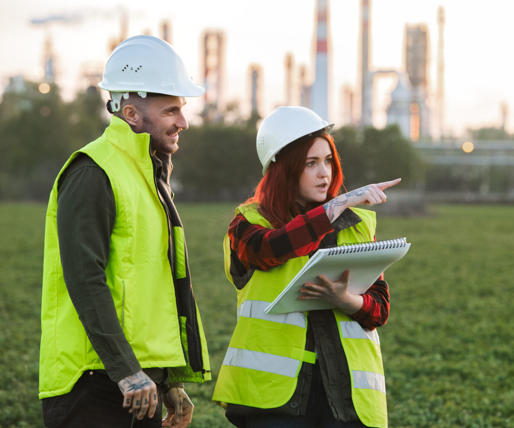 Ingenieure im Industriekontext
