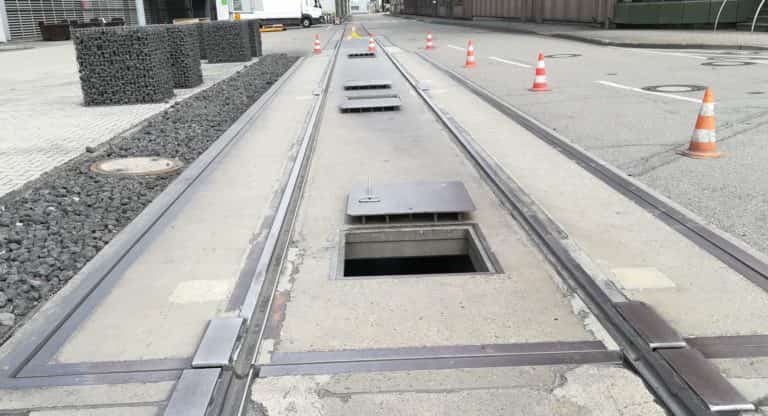 Verwiegung im Betrieb