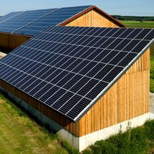 PV-Anlage auf landwirtschaftlichem Gebäude