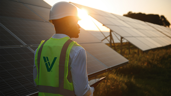 Utility-Scale PV-Projekt