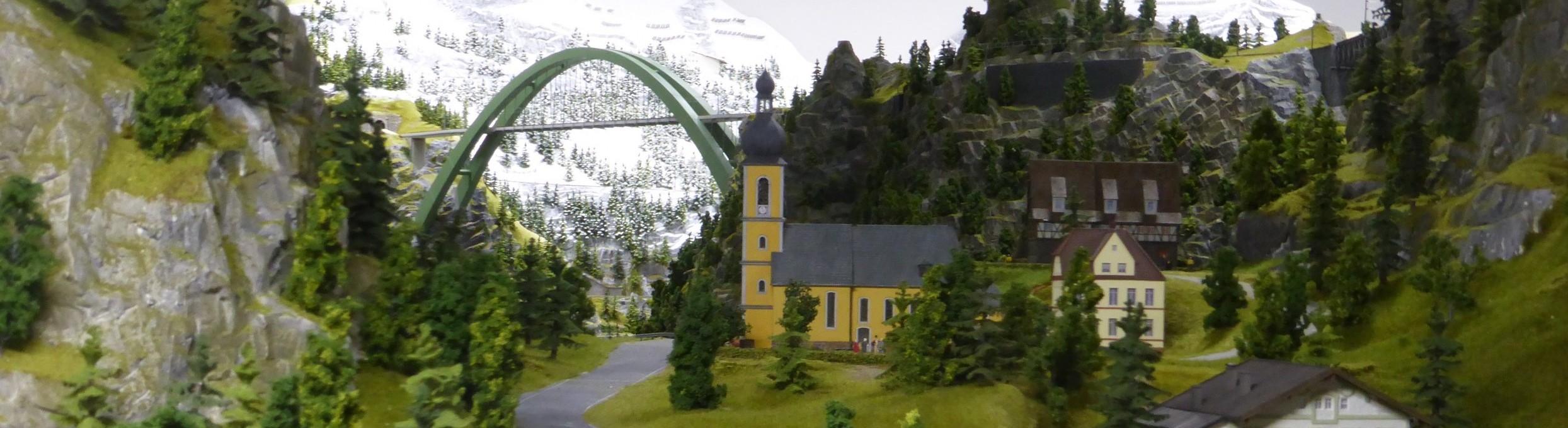 Modellbahnanlage aus brima-Produktion