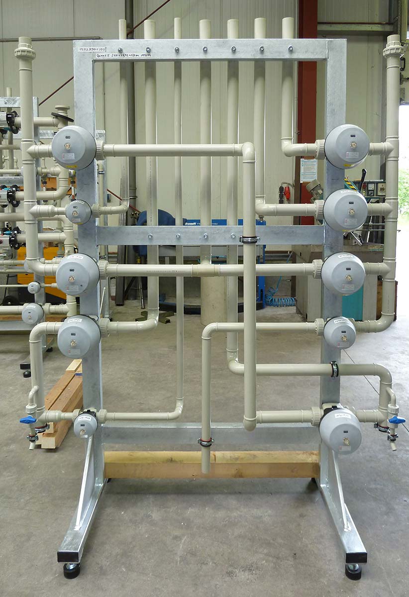 Vormontage Ventilbatterie