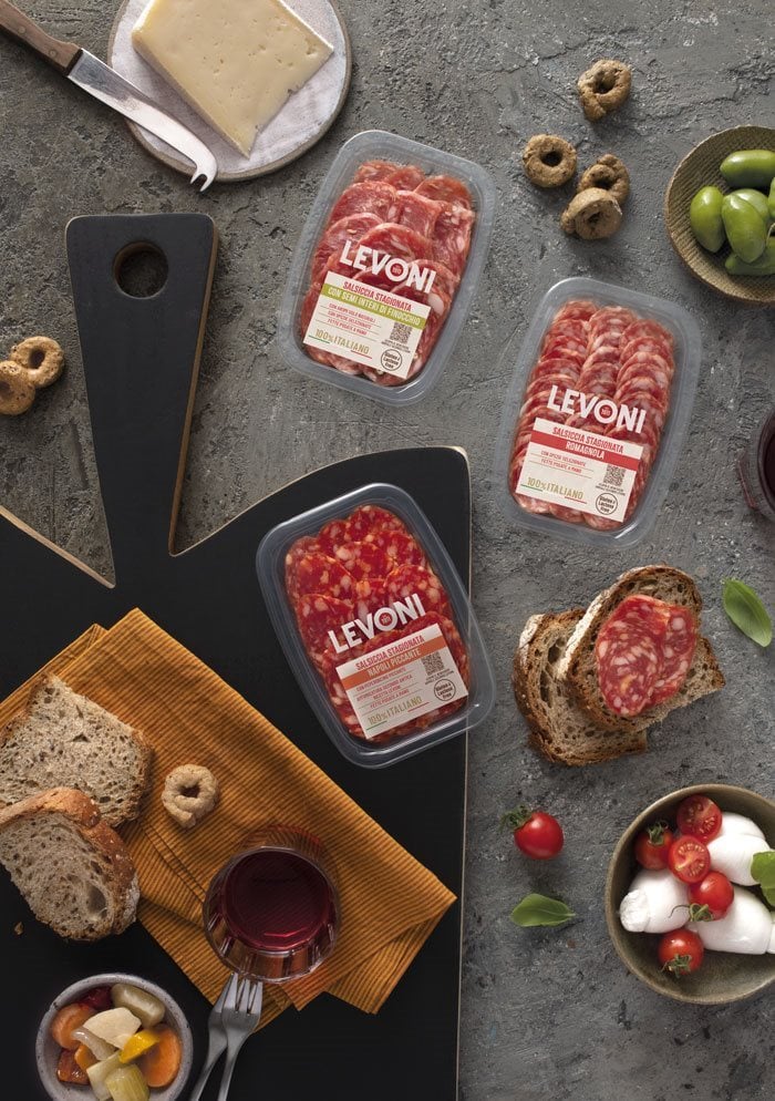 Vorgeschnittene Salumi (preaffettati)