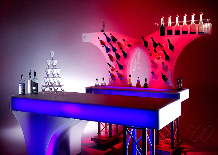 Bar für Messestand