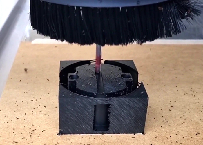 Gefrästes POM-Bauteil