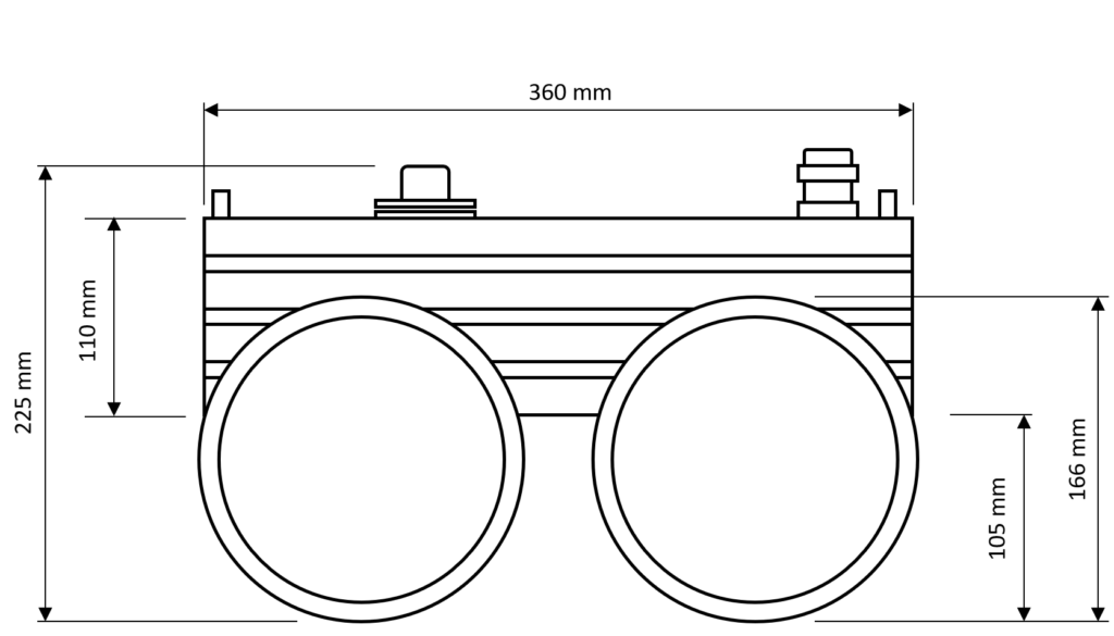 Compact Plattform – Seitenansicht