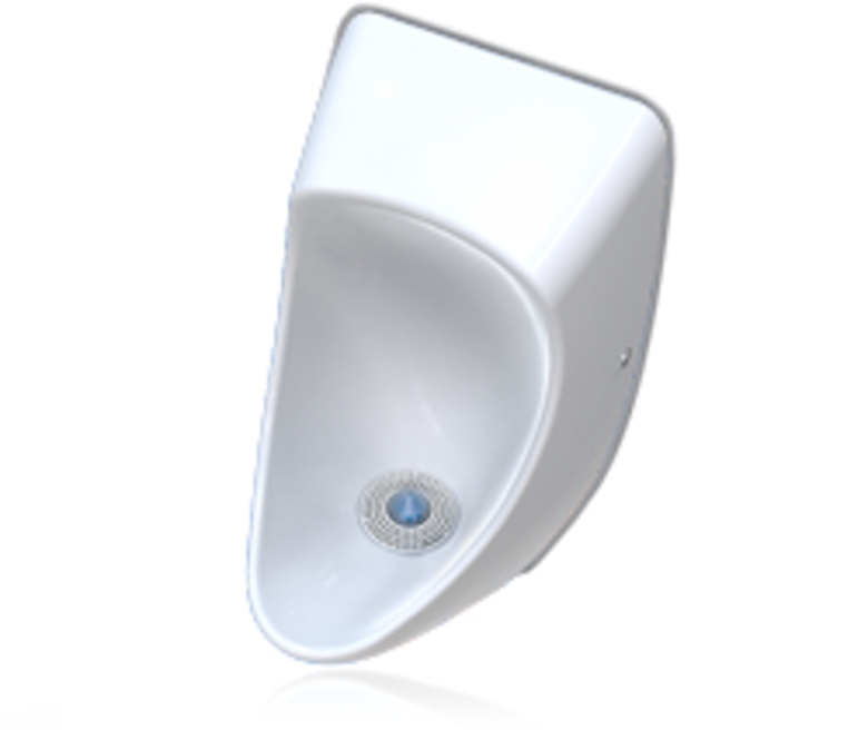 URIMAT eco – wasserloses Urinal aus Polykarbonat