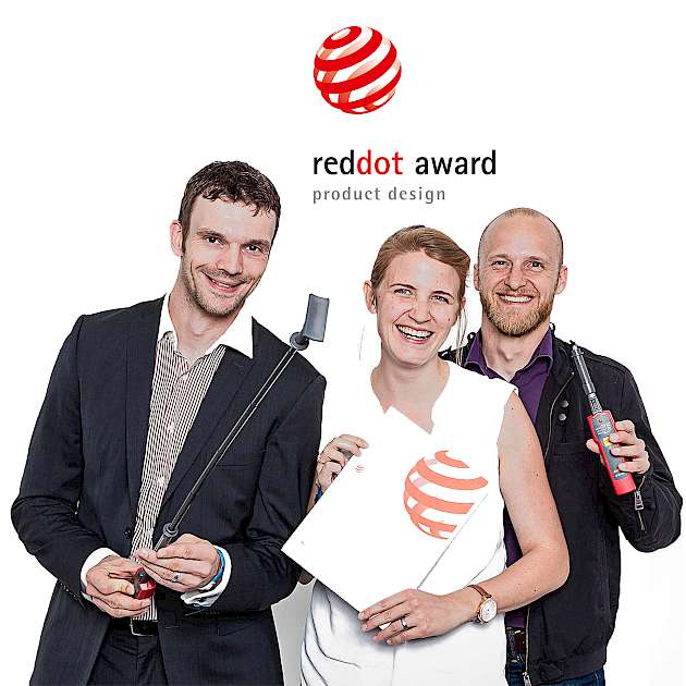 Red Dot Design Award für Lampentester
