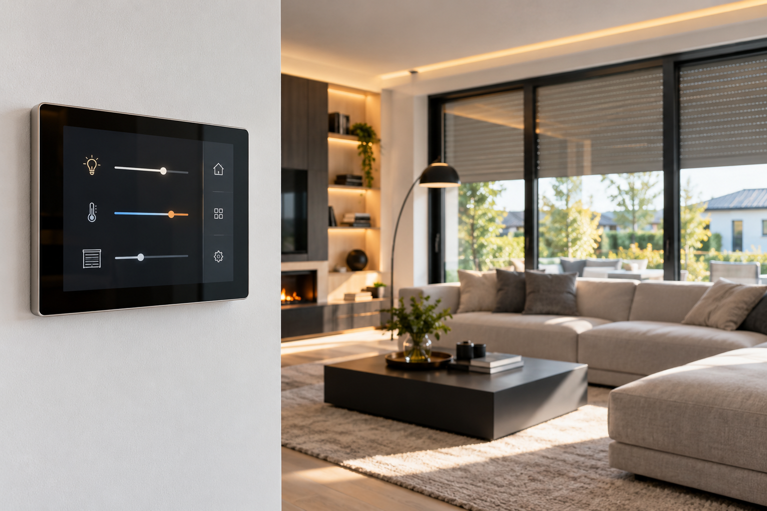 Smart-Home-Raumsteuerung