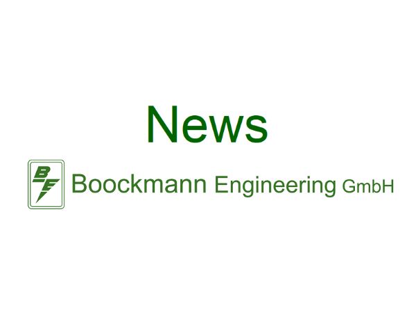 Aktuelles aus der Boockmann Engineering GmbH