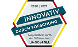 Auszeichnung Forschung und Entwicklung durch den Stifterverband 2020/2021
