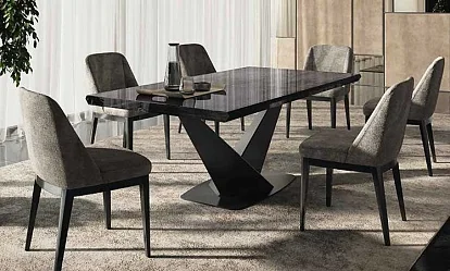 Essgruppe Krystal MedBlue Ultramarineblau