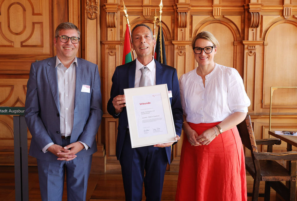 Auszeichnung „Qualität – Made in Augsburg“ 2024