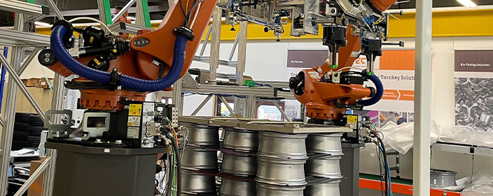 Sensorgestützte Handhabungstechnik (Bin Picking)
