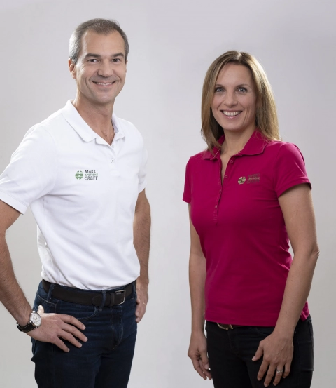 Marie und Michael Greiff, Apotheker und Inhaber