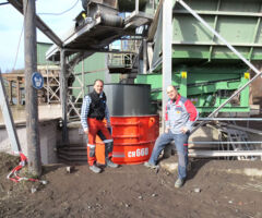 Hubertus Kirchbaum (Sandvik) und Christoph Nolden