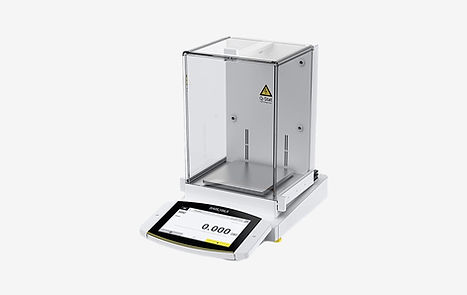 Labortechnik: Analysenwaage mit Touchscreen