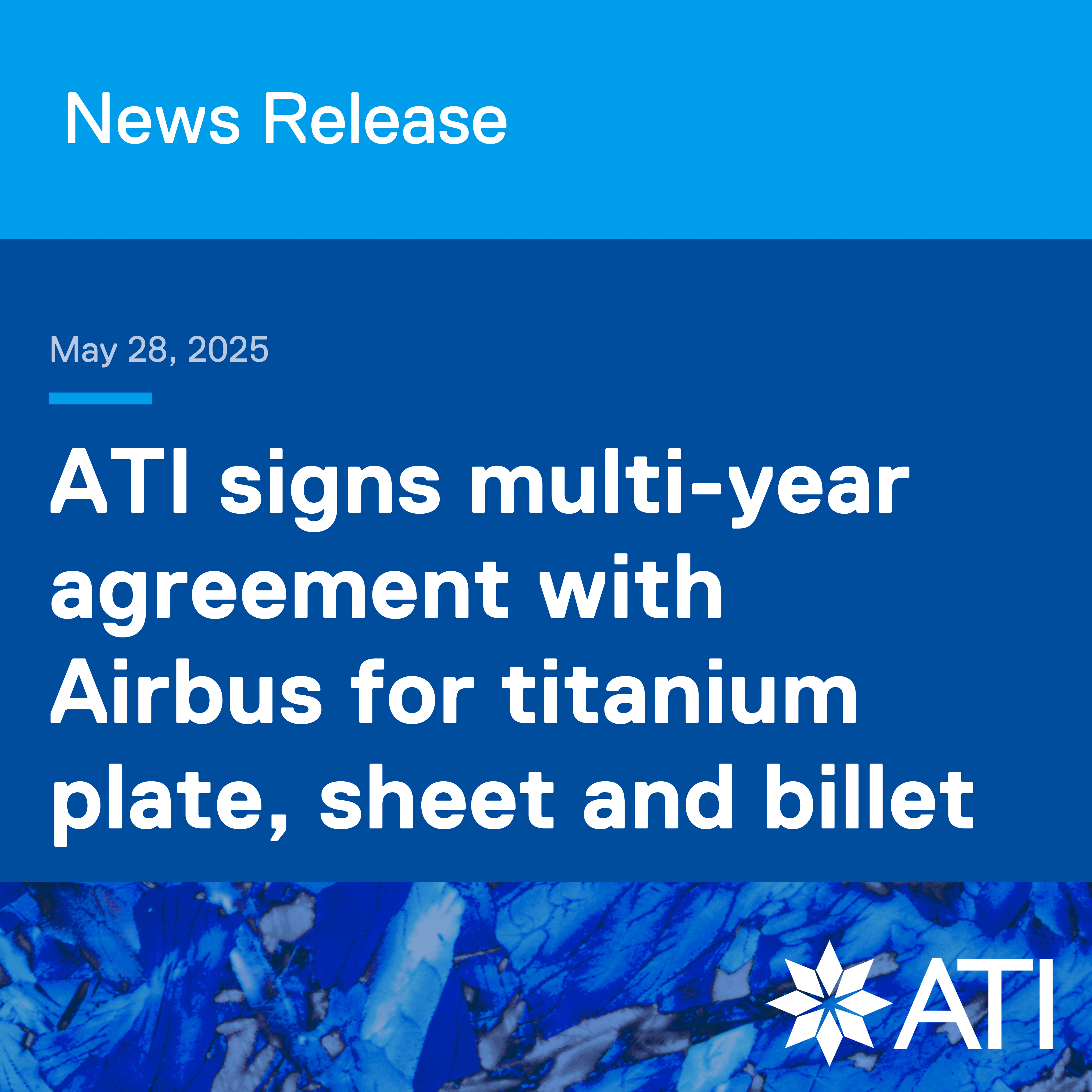 Titanplatte, Blech und Billet für Airbus