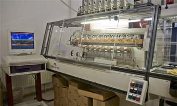 Spulenwicklung auf Wickelautomat Marsilli