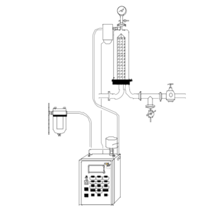 Diffusionstest (Forward Flow / Druckhaltetest)