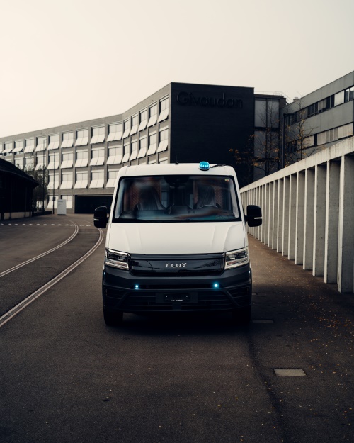 Elektrisches Polizeifahrzeug