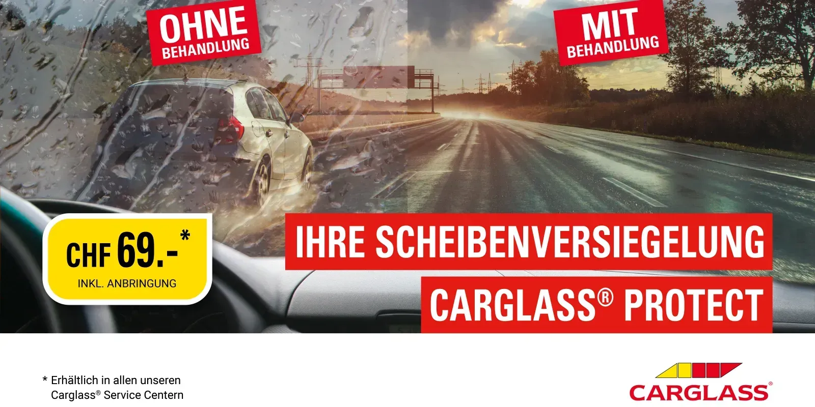 Carglass® Protect Scheibenversiegelung
