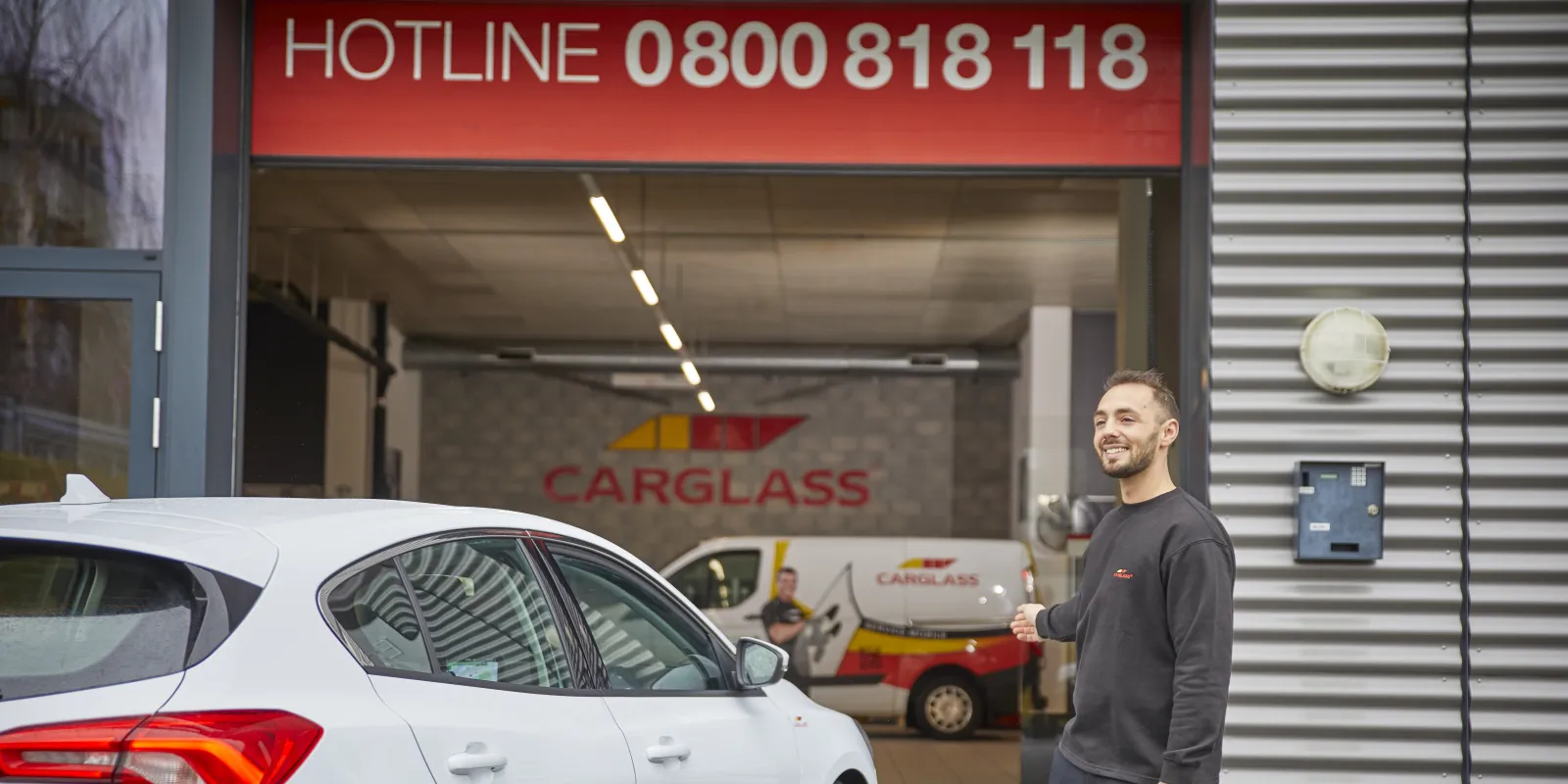 Carglass® Service-Center Empfang