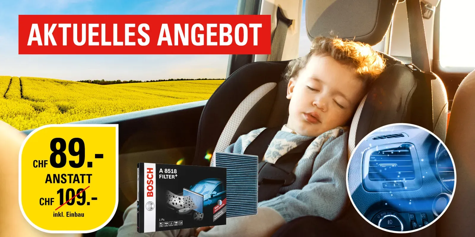 Bosch-Innenraumfilter