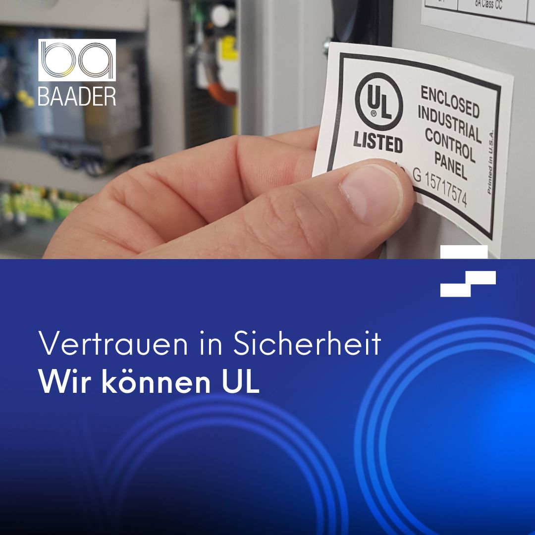 UL-zertifizierte Schaltschränke