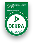 Zertifikat ISO 9001:2015 (DEKRA)