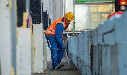 Baustelle Kanalbau München