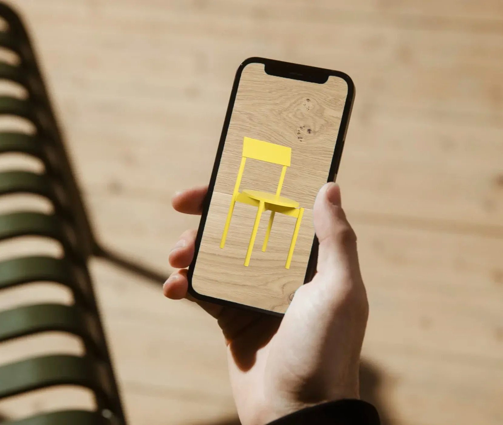 AR-Mockup Sihl Stuhl