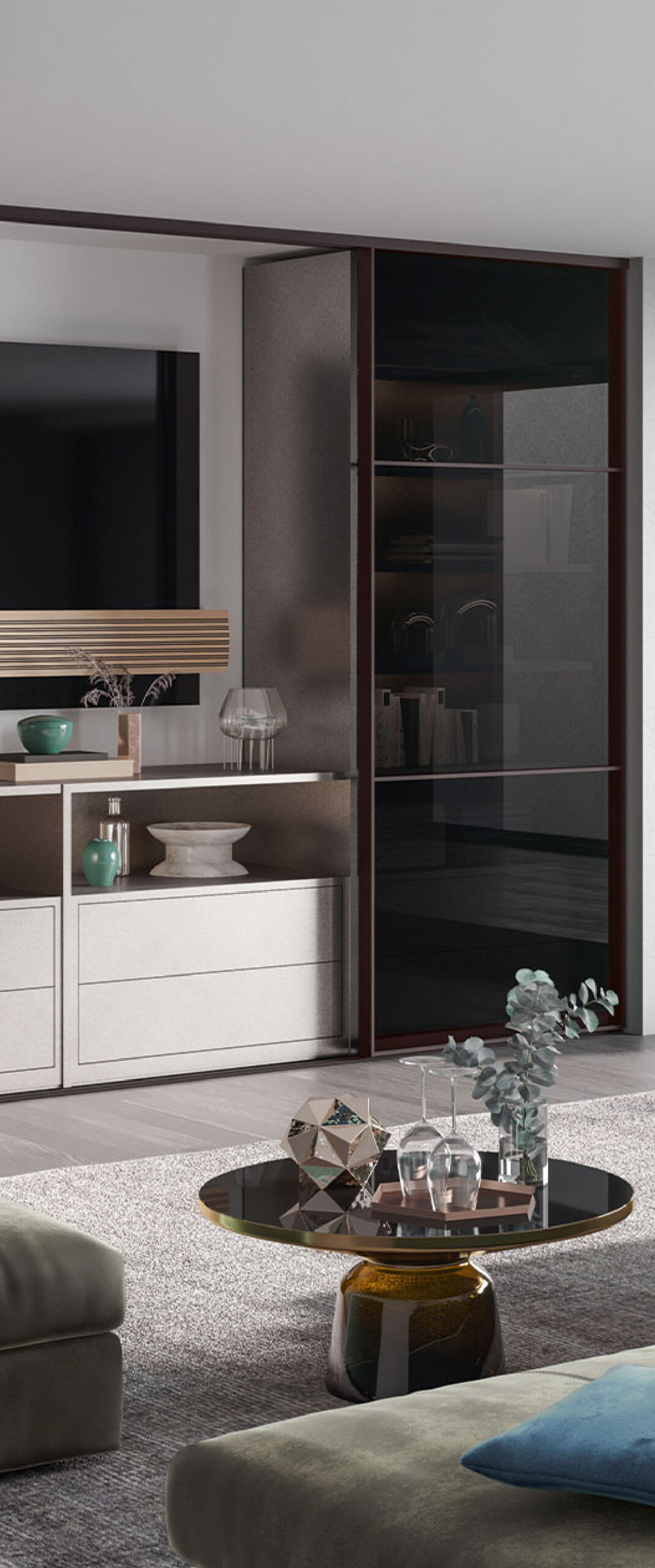 Built-in cabinets for residential areas