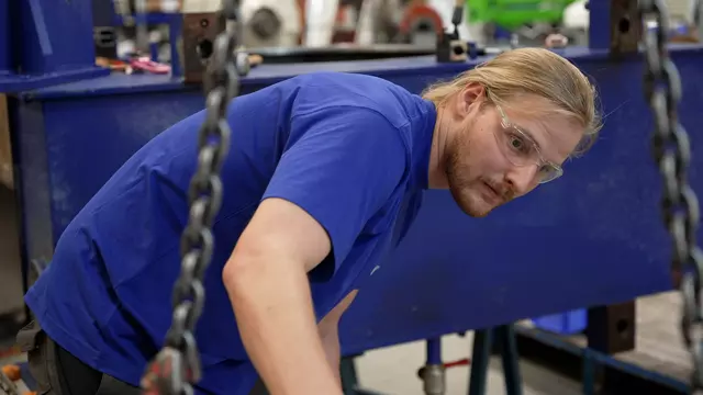 Voith Service: Vor-Ort-Prüfung einer Baugruppe