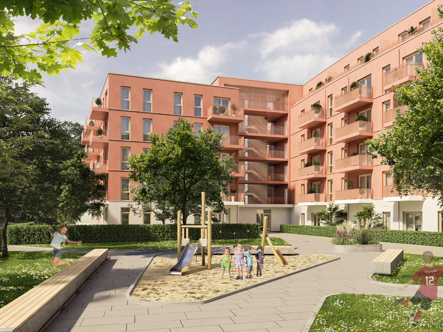 Ferdinand-Schultze-Straße, Wohnbebauung Berlin-Lichtenberg