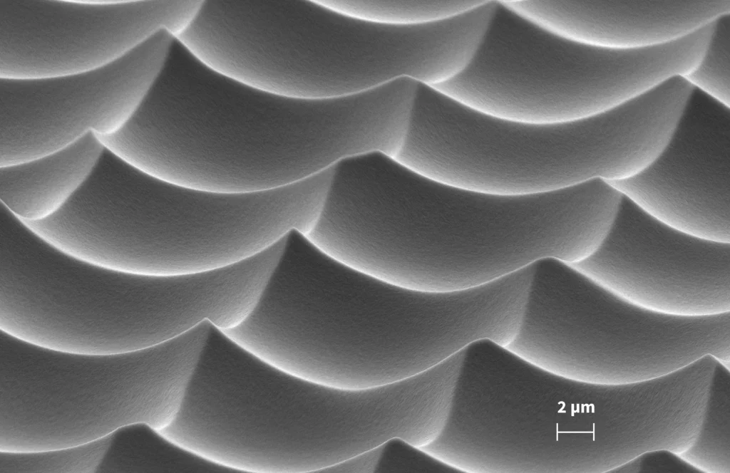 Irreguläres konkaves Mikrolinsenarray