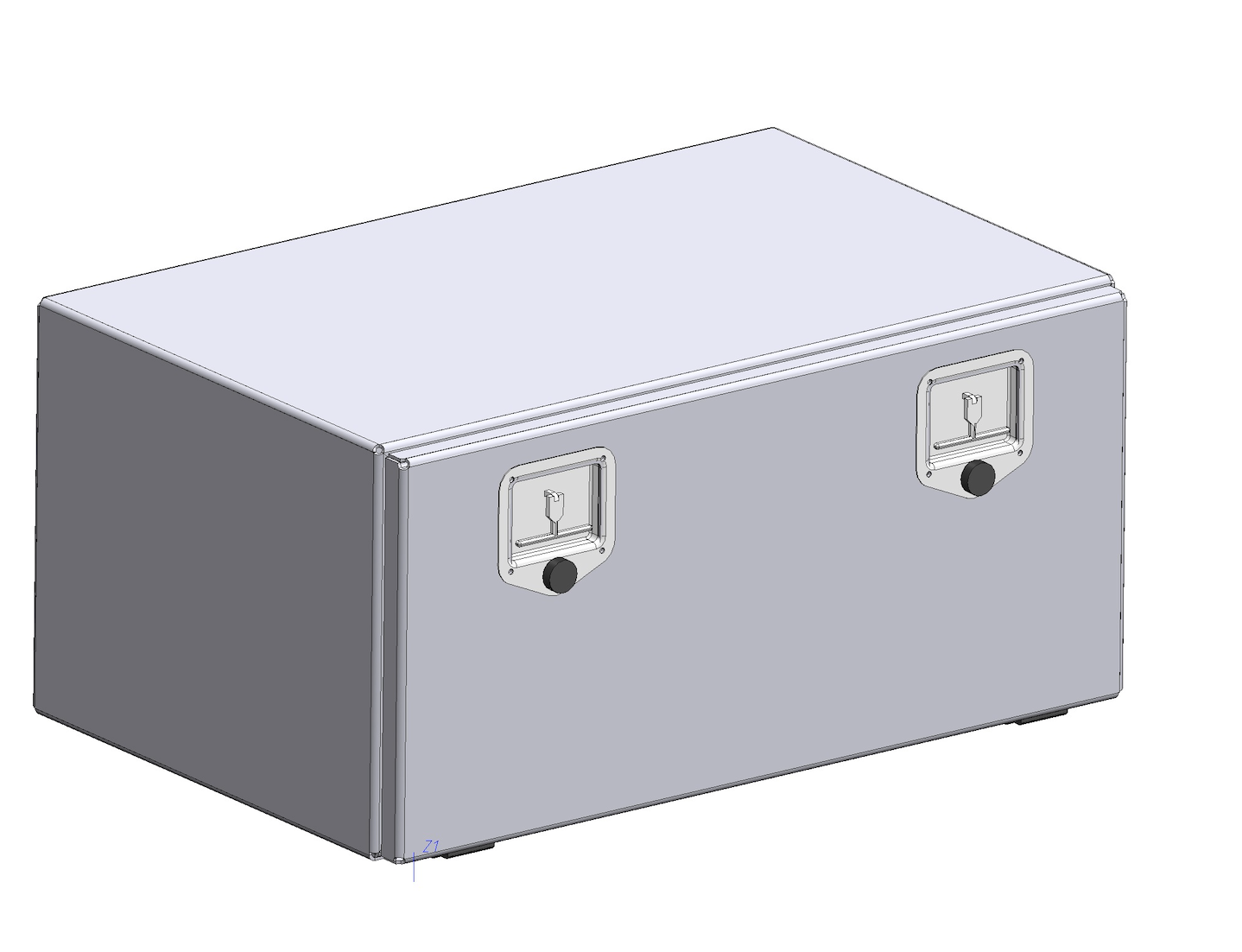 Aluminiumstaukasten