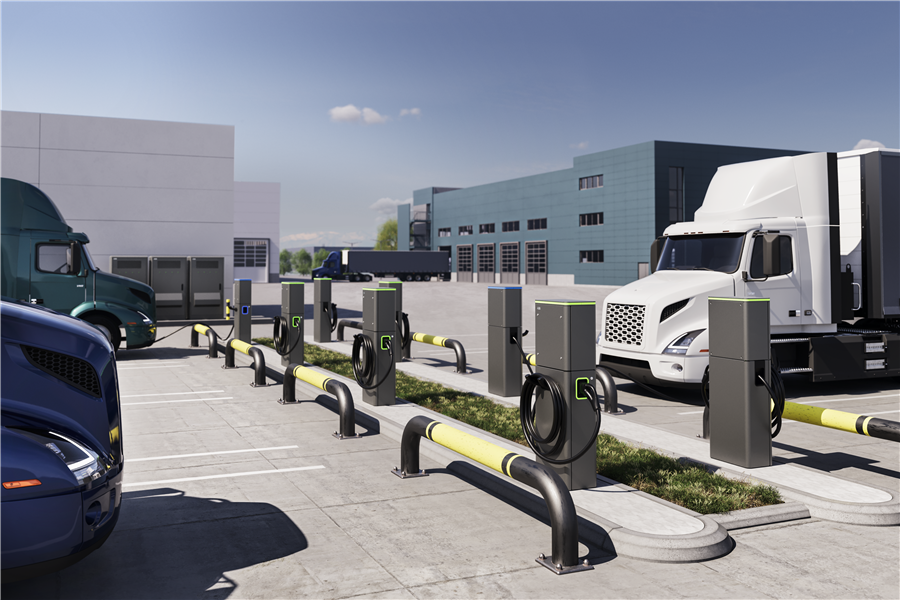 ABB HVC360 ChargeDock Pedestal