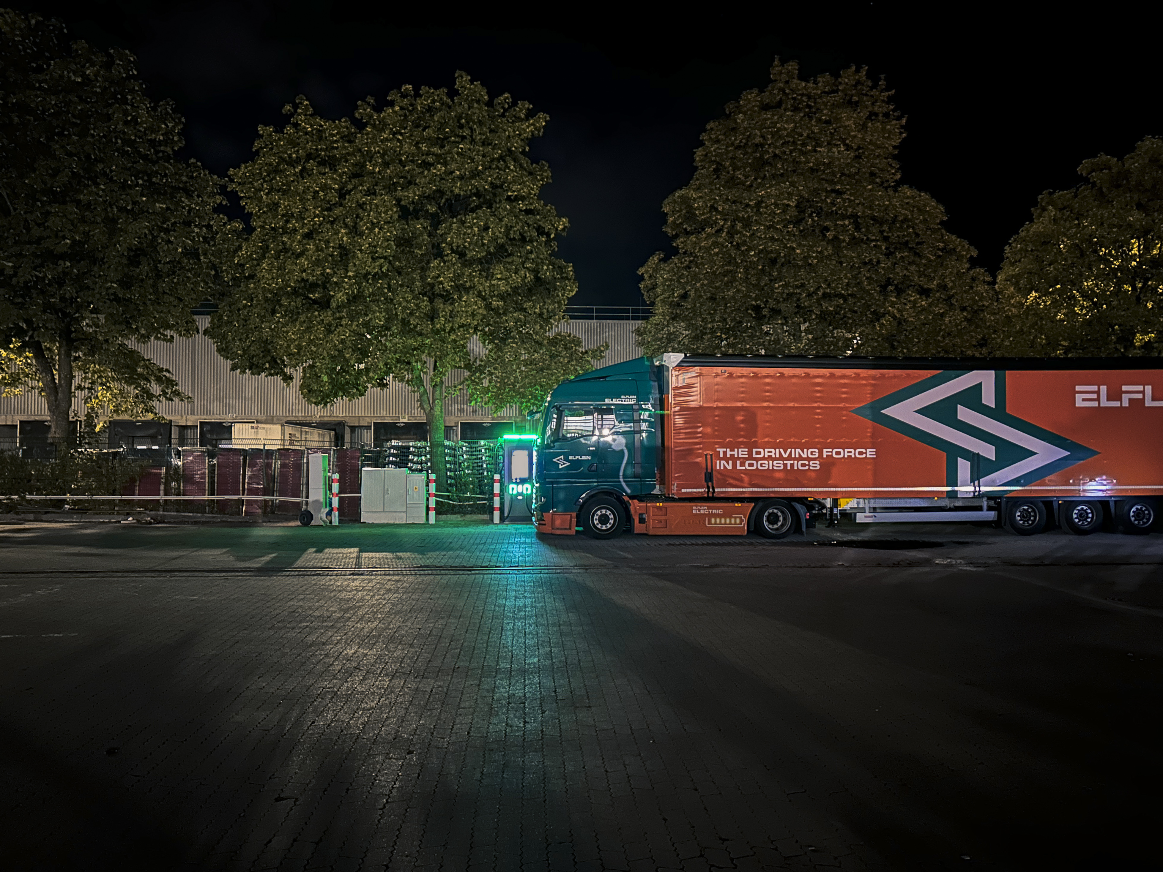 Depot of a transport and logistics operator