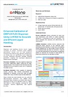 Application Note AN2503: Erweiterte Kalibrierung des CERTUS FLEX Dispensers