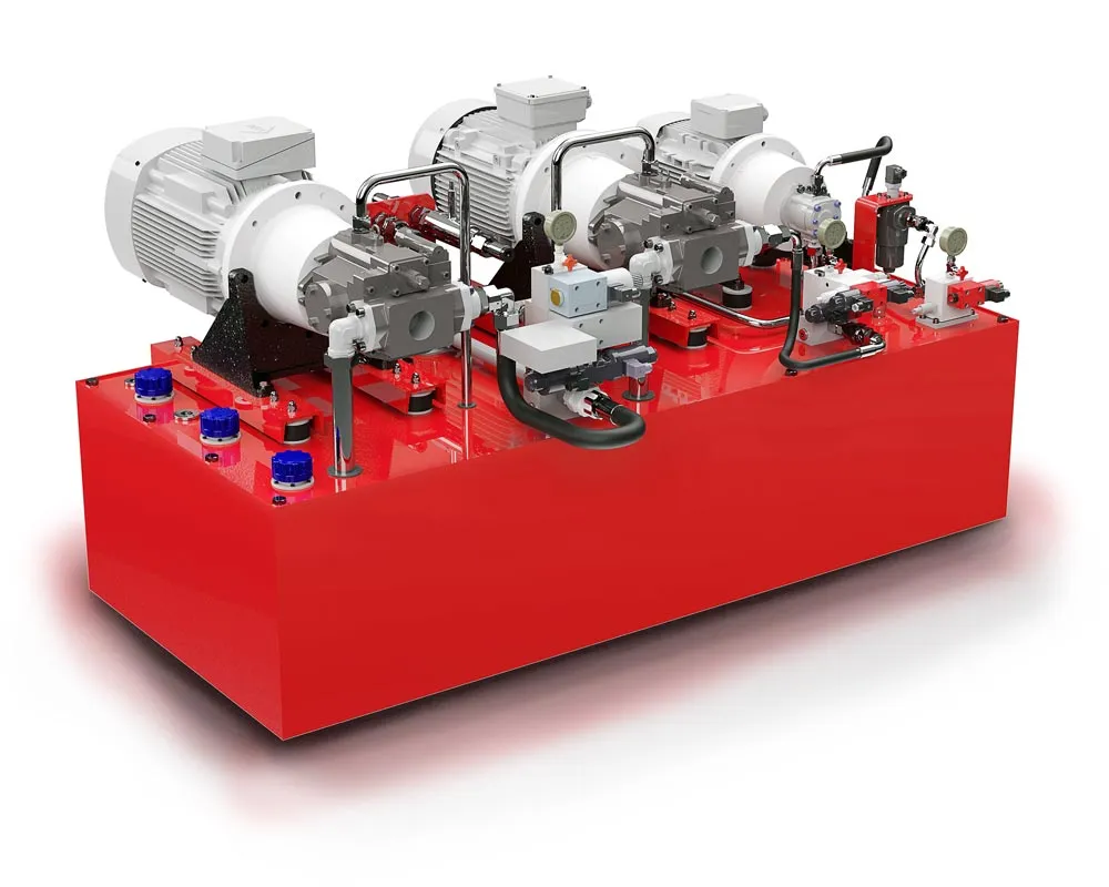 Hydraulikaggregat für Hochdruck-Prüfstand
