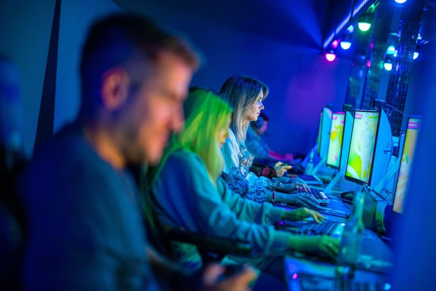 LAN-/PC-Gaming-Bereich
