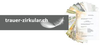 Trauerdrucksachen