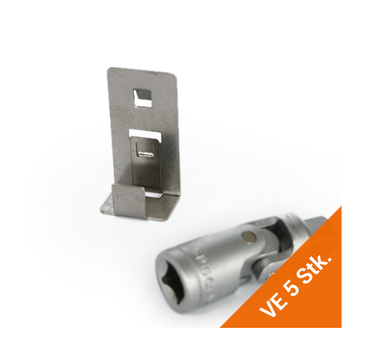 Einzel-Steckschlüsselhalter 1/2" aus Edelstahl